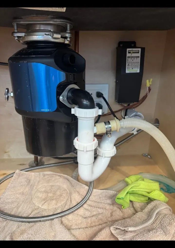 Disposal and switch assembly.